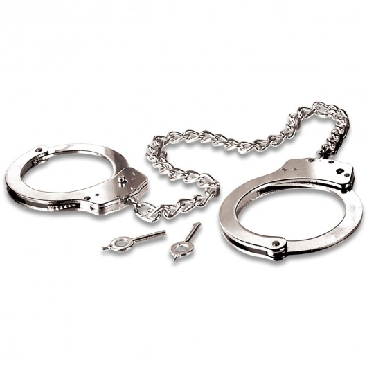 Металлические наручники Metal Leg Cuffs - Pipedream - купить с доставкой в Новокуйбышевске