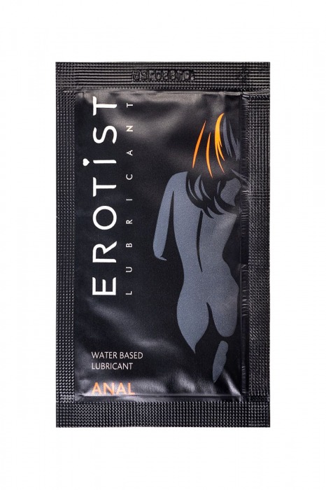 Пробник лубриканта на водной основе Erotist Anal - 4 мл. - Erotist Lubricants - купить с доставкой в Новокуйбышевске
