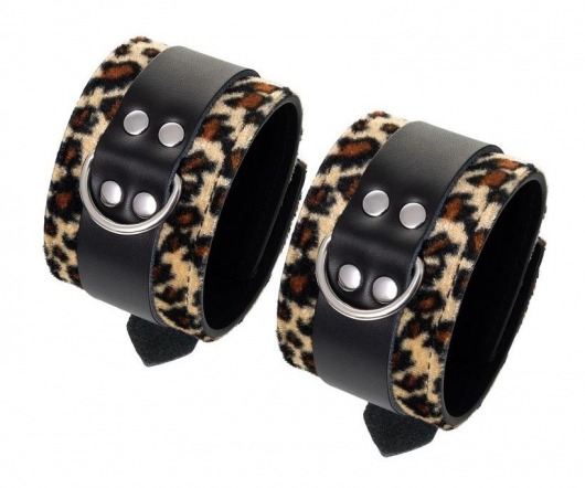 Наручники Anonymo с анималистическим принтом - ToyFa - купить с доставкой в Новокуйбышевске