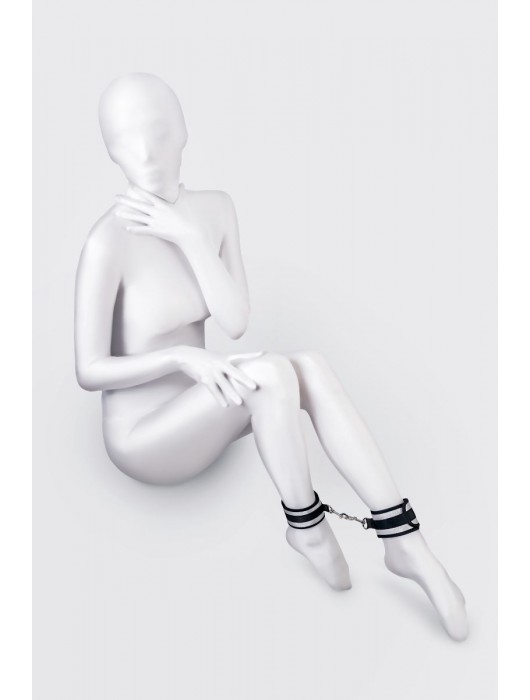 Серебристо-черные оковы Anonymo - ToyFa - купить с доставкой в Новокуйбышевске