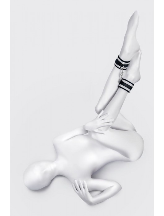 Серебристо-черные оковы Anonymo - ToyFa - купить с доставкой в Новокуйбышевске