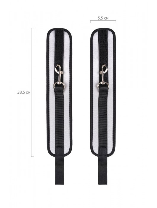 Серебристо-черные оковы Anonymo - ToyFa - купить с доставкой в Новокуйбышевске