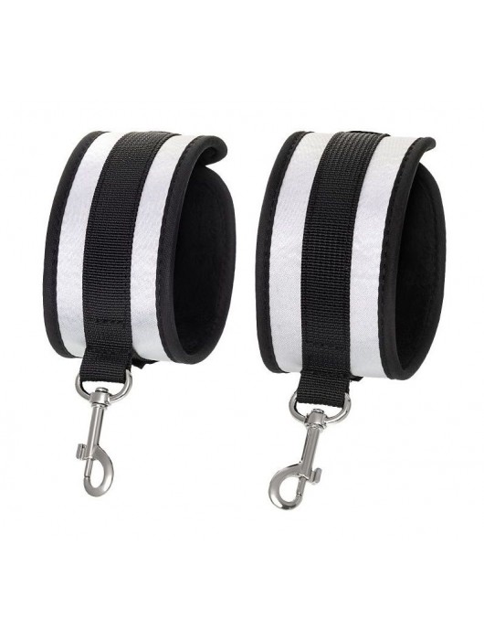 Серебристо-черные оковы Anonymo - ToyFa - купить с доставкой в Новокуйбышевске