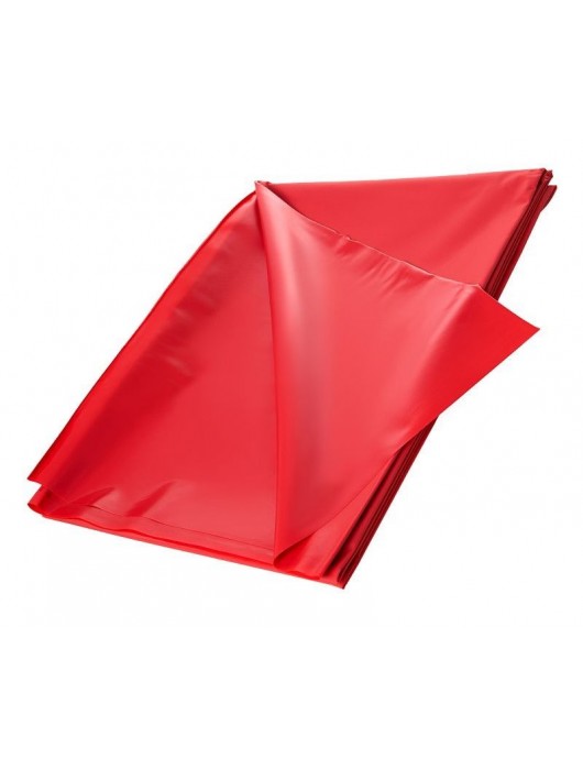 Красная простыня для секса из ПВХ - 220 х 200 см. - ToyFa - купить с доставкой в Новокуйбышевске