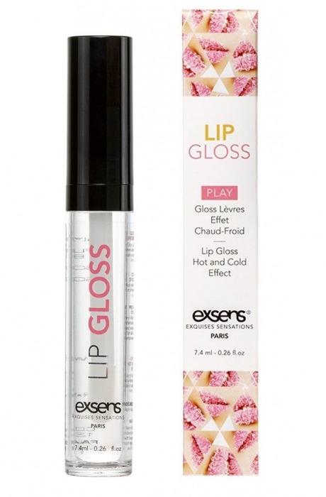 Блеск для губ Lip Gloss Strawberry с ароматом клубники - 7 мл. - Exsens - купить с доставкой в Новокуйбышевске