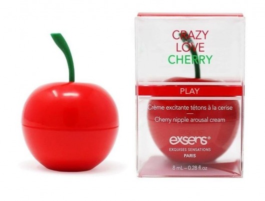 Крем для стимуляции сосков Crazy Love Cherry - 8 мл. - Exsens - купить с доставкой в Новокуйбышевске