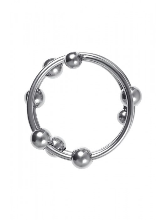 Большое металлическое кольцо под головку пениса - ToyFa - купить с доставкой в Новокуйбышевске