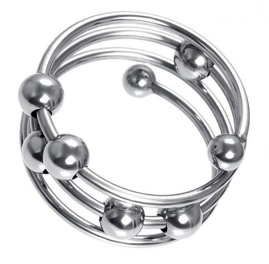 Большое металлическое кольцо под головку пениса - ToyFa - купить с доставкой в Новокуйбышевске