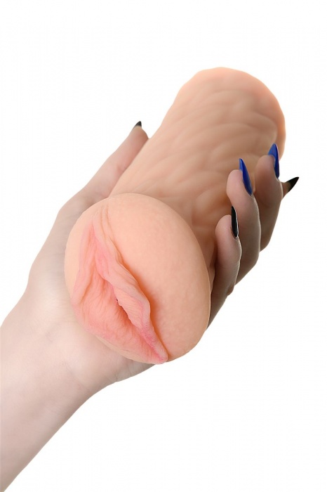 Телесный реалистичный мастурбатор-вагина Elegance.005 с вибрацией - KOKOS - в Новокуйбышевске купить с доставкой