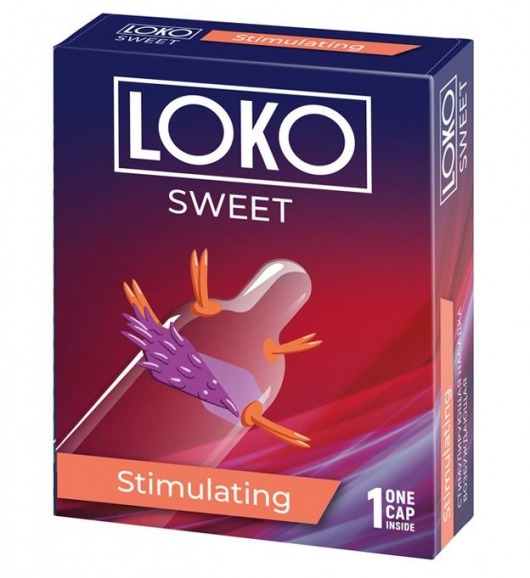 Стимулирующая насадка на пенис LOKO SWEET с возбуждающим эффектом - Sitabella - в Новокуйбышевске купить с доставкой