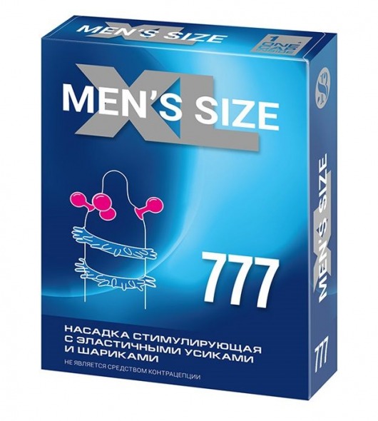 Стимулирующая насадка на пенис MEN SIZE 777 - Sitabella - в Новокуйбышевске купить с доставкой