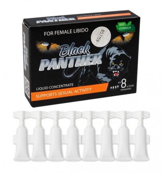 Пищевой концентрат для женщин BLACK PANTER - 8 монодоз (по 1,5 мл.) - Sitabella - купить с доставкой в Новокуйбышевске