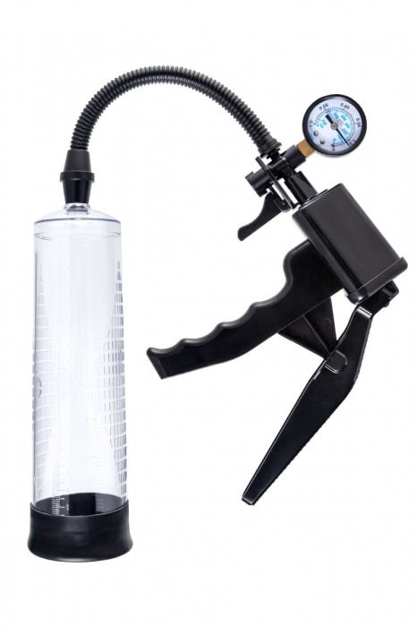 Прозрачная механическая помпа для пениса Viggo - Sexus - в Новокуйбышевске купить с доставкой