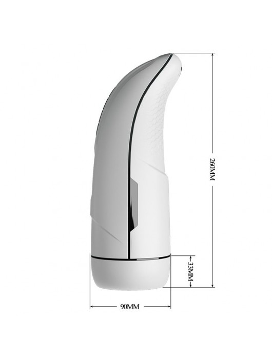 Вибромастурбатор Marissa с функцией нагрева и подвижным язычком - Baile - в Новокуйбышевске купить с доставкой