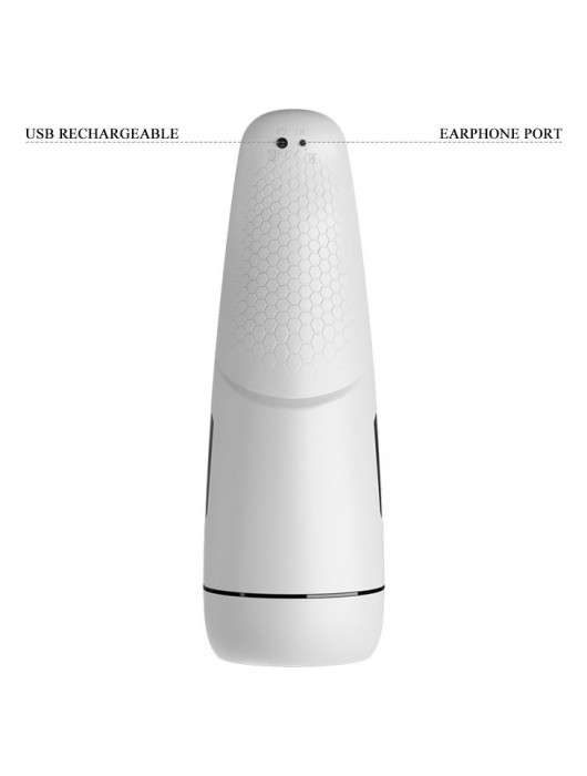 Вибромастурбатор Marissa с функцией нагрева и подвижным язычком - Baile - в Новокуйбышевске купить с доставкой