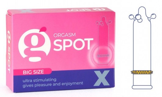 Стимулирующая насадка G-Spot X Big size - Sitabella - купить с доставкой в Новокуйбышевске