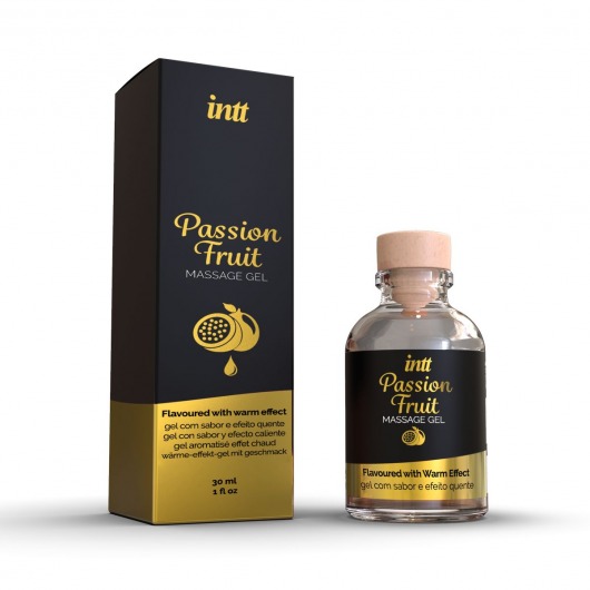 Массажный гель с ароматом маракуйи Passion Fruit - 30 мл. - INTT - купить с доставкой в Новокуйбышевске