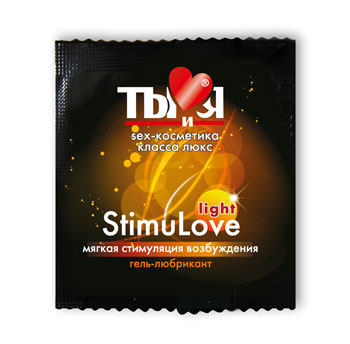 Разогревающий гель-лубрикант Stimulove Light в одноразовой упаковке - 4 гр. - Биоритм - купить с доставкой в Новокуйбышевске