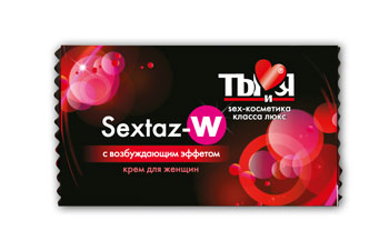 Возбуждающий крем для женщин Sextaz-W в одноразовой упаковке - 1,5 гр. - Биоритм - купить с доставкой в Новокуйбышевске
