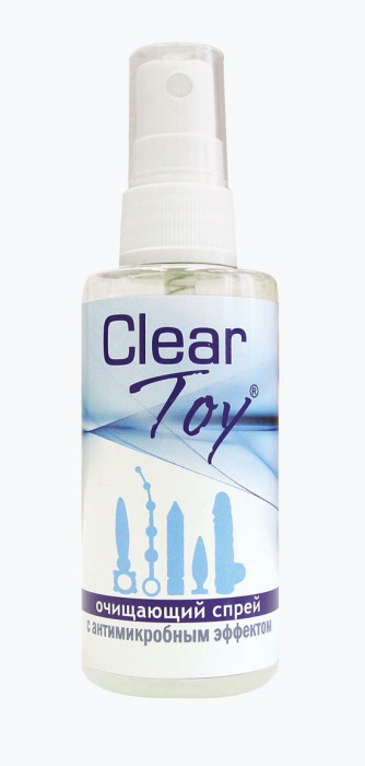 Очищающий спрей Clear Toy с антимикробным эффектом - 100 мл. - Биоритм - купить с доставкой в Новокуйбышевске
