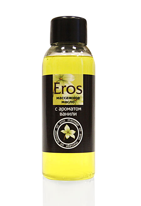 Массажное масло Eros sweet с ароматом ванили - 50 мл. - Биоритм - купить с доставкой в Новокуйбышевске
