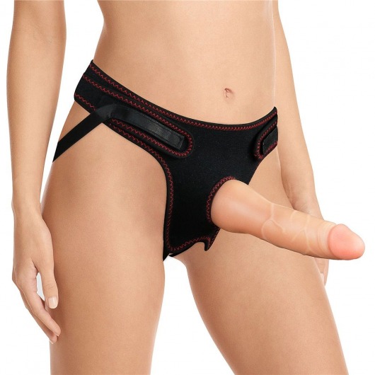 Женский страпон Easy Strapon Set 7.5 - 19 см. - Lovetoy - купить с доставкой в Новокуйбышевске