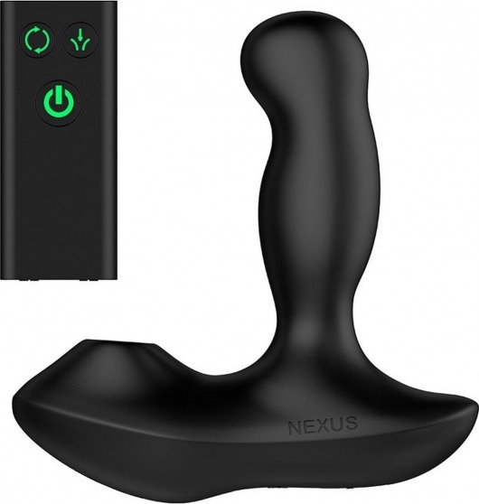 Черный вибратор-ротатор для стимуляции простаты Nexus Revo Air - Nexus Range - в Новокуйбышевске купить с доставкой