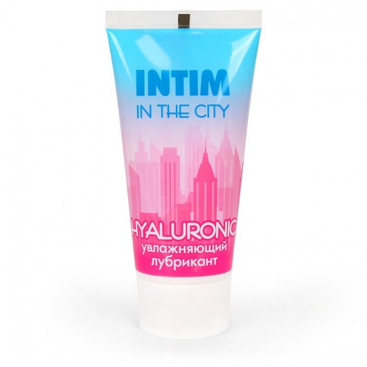 Увлажняющий лубрикант на водной основе Intim in the city Hyaluronic - 60 гр. - Биоритм - купить с доставкой в Новокуйбышевске