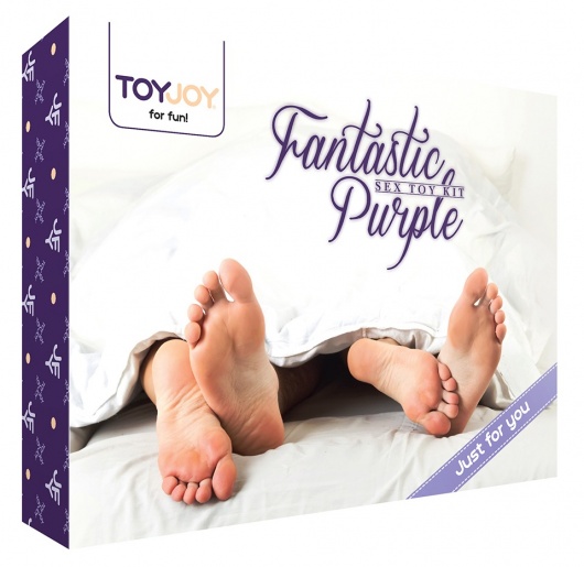 Эротический набор FANTASTIC PURPLE SEX TOY KIT - Toy Joy - купить с доставкой в Новокуйбышевске