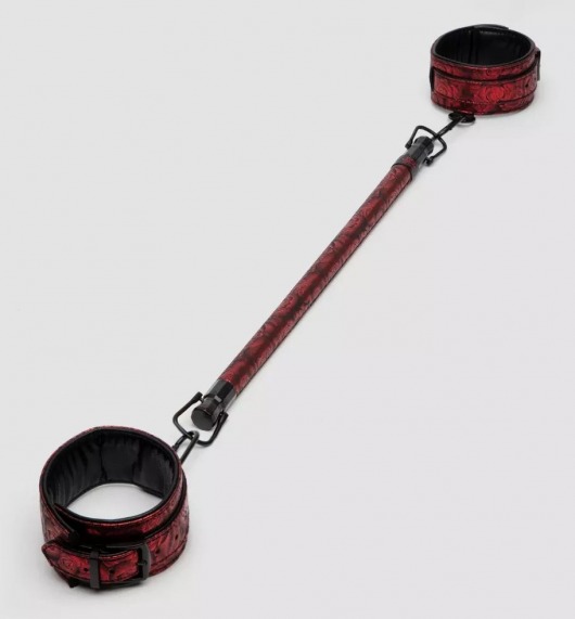 Распорка для ног Reversible Restraint Bar with Cuffs - Fifty Shades of Grey - купить с доставкой в Новокуйбышевске