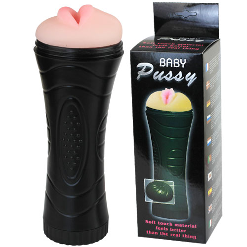 Мастурбатор-ротик  Baby Pussy в колбе без вибрации - Baile - в Новокуйбышевске купить с доставкой
