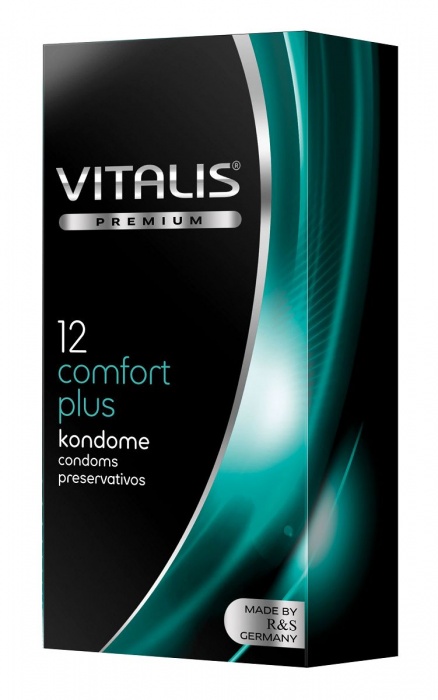 Контурные презервативы VITALIS PREMIUM comfort plus - 12 шт. - Vitalis - купить с доставкой в Новокуйбышевске