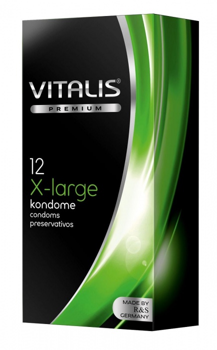 Презервативы увеличенного размера VITALIS PREMIUM x-large - 12 шт. - Vitalis - купить с доставкой в Новокуйбышевске
