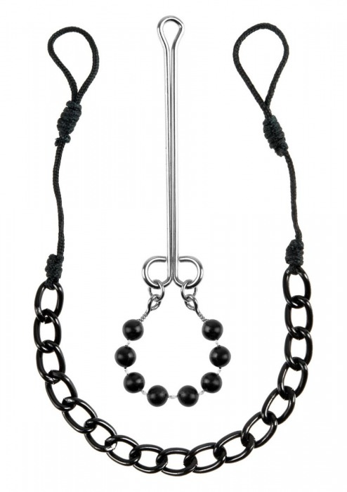 Интимные украшения с бусинами NIPPLE   CLIT JEWELRY - Pipedream - купить с доставкой в Новокуйбышевске