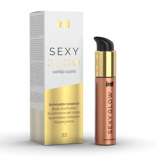 Лосьон-крем для тела с блестками Sexy Glow - 60 мл. -  - Магазин феромонов в Новокуйбышевске