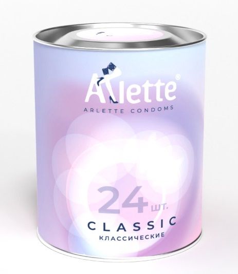 Классические презервативы Arlette Classic - 24 шт. - Arlette - купить с доставкой в Новокуйбышевске