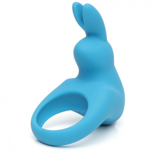 Голубое эрекционное виброкольцо Happy Rabbit Rechargeable Rabbit Cock Ring - Happy Rabbit - в Новокуйбышевске купить с доставкой
