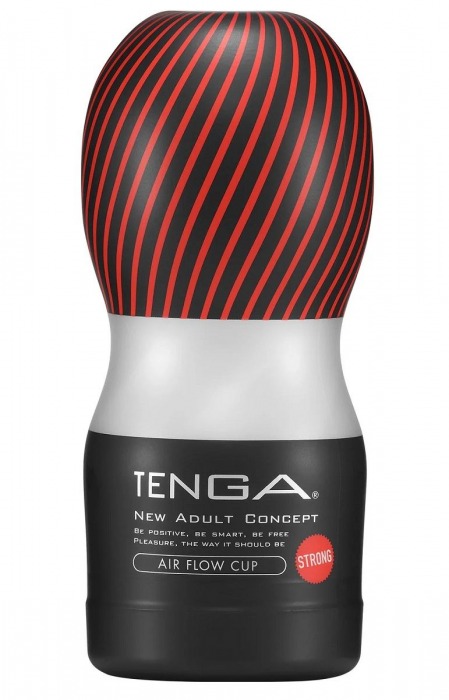 Мастурбатор Air Flow Cup Strong - Tenga - в Новокуйбышевске купить с доставкой