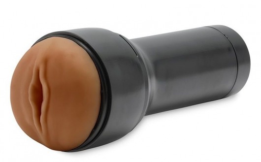 Коричневый мастурбатор-вагина Feel Stroker - Kiiroo - в Новокуйбышевске купить с доставкой