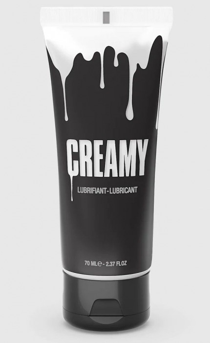 Смазка на водной основе Creamy с консистенцией спермы - 70 мл. - Strap-on-me - купить с доставкой в Новокуйбышевске