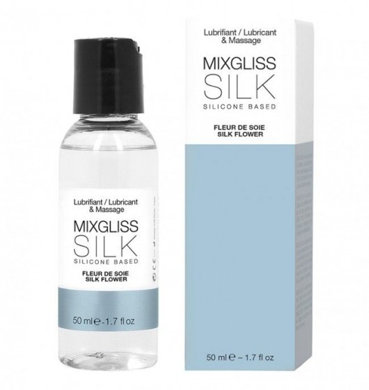 Смазка на силиконовой основе Mixgliss Silk - 50 мл. - Mixgliss - купить с доставкой в Новокуйбышевске