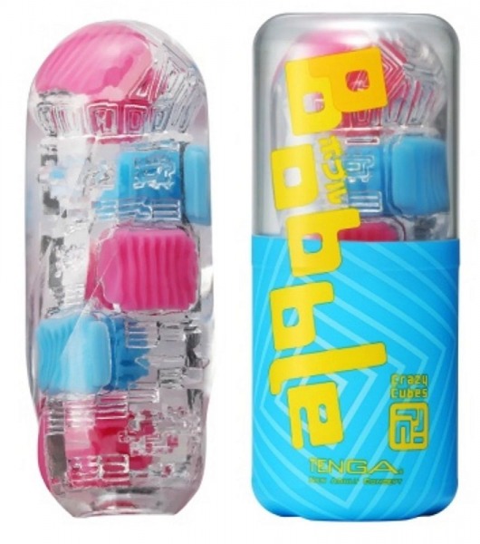 Мастурбатор Tenga Bobble Crazy Cubes - Tenga - в Новокуйбышевске купить с доставкой