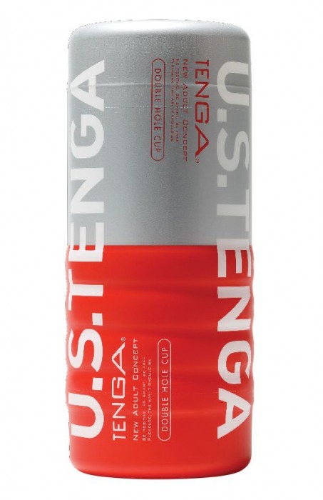Мастурбатор Double Hole CUP U.S. - Tenga - в Новокуйбышевске купить с доставкой