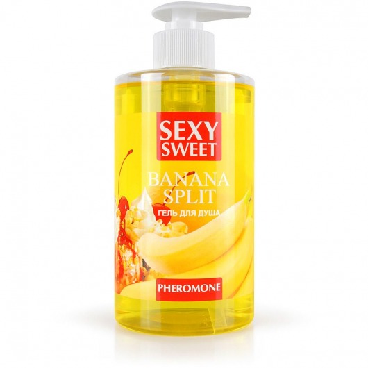 Гель для душа Sexy Sweet Banana Split с ароматом банана и феромонами - 430 мл. -  - Магазин феромонов в Новокуйбышевске