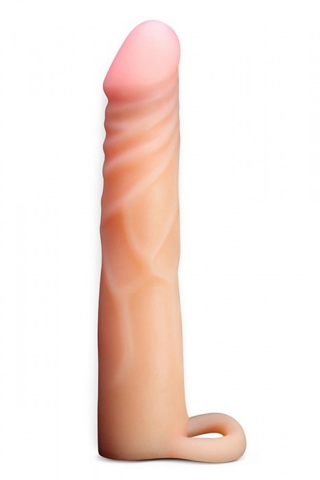 Телесная насадка на пенис Cock Xtender - 17,7 см. - Blush Novelties - в Новокуйбышевске купить с доставкой