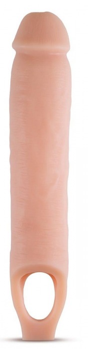 Телесная насадка на пенис 11.5 Inch Cock Sheath Penis Extender - 29,2 см. - Blush Novelties - в Новокуйбышевске купить с доставкой