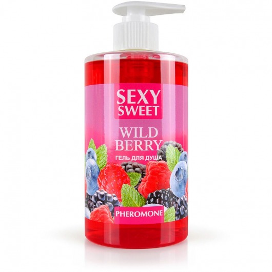 Гель для душа Sexy Sweet Wild Berry с ароматом лесных ягод и феромонами - 430 мл. -  - Магазин феромонов в Новокуйбышевске