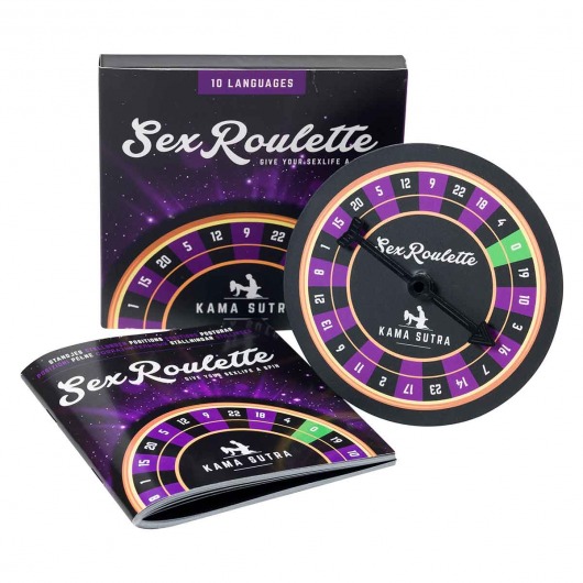 Настольная игра-рулетка Sex Roulette Kamasutra - Tease&Please - купить с доставкой в Новокуйбышевске