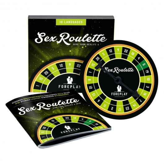 Настольная игра-рулетка Sex Roulette Foreplay - Tease&Please - купить с доставкой в Новокуйбышевске