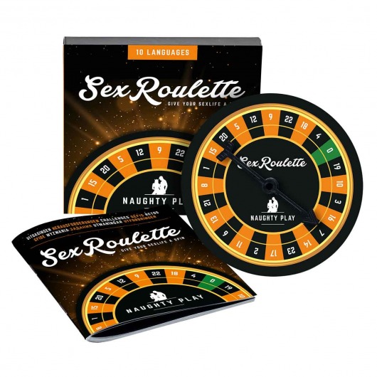 Настольная игра-рулетка Sex Roulette Naughty Play - Tease&Please - купить с доставкой в Новокуйбышевске